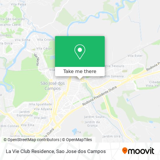 La Vie Club Residence map