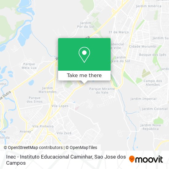 Inec - Instituto Educacional Caminhar map