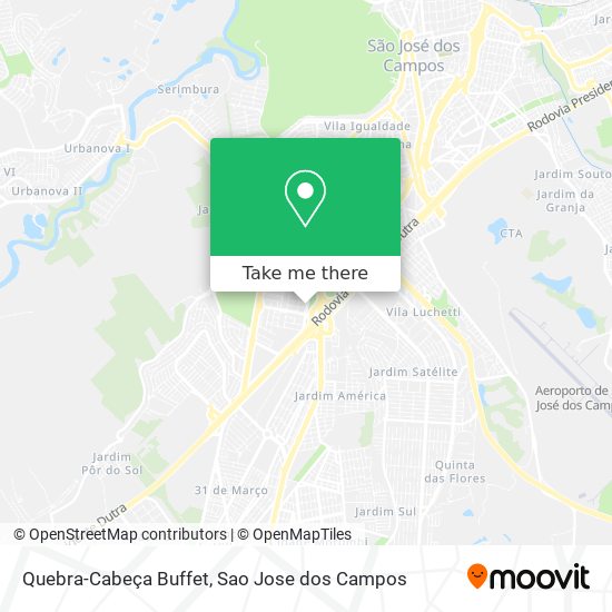 Quebra-Cabeça Buffet map