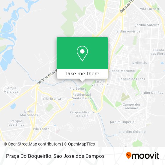 Praça Do Boqueirão map