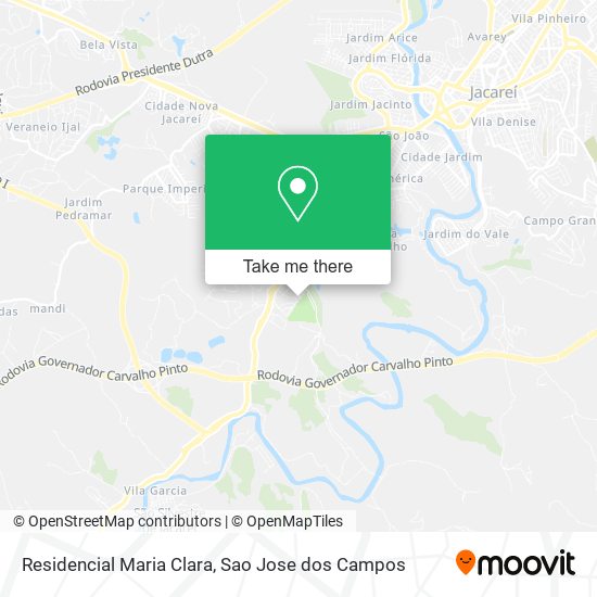 Residencial Maria Clara map