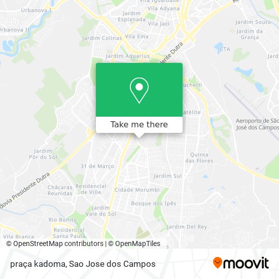 praça kadoma map
