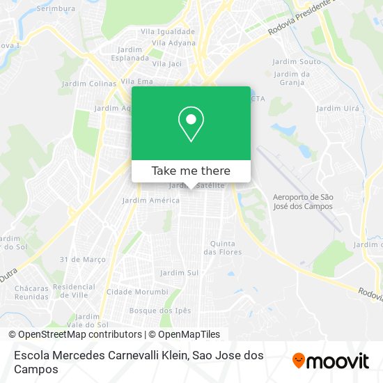 Escola Mercedes Carnevalli Klein map