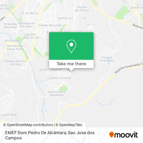 EMEF Dom Pedro De Alcântara map