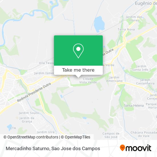 Mercadinho Saturno map