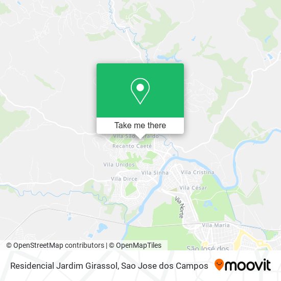 Residencial Jardim Girassol map