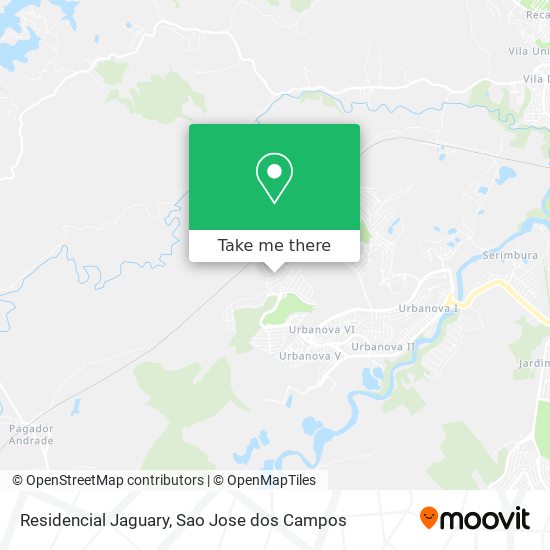 Mapa Residencial Jaguary