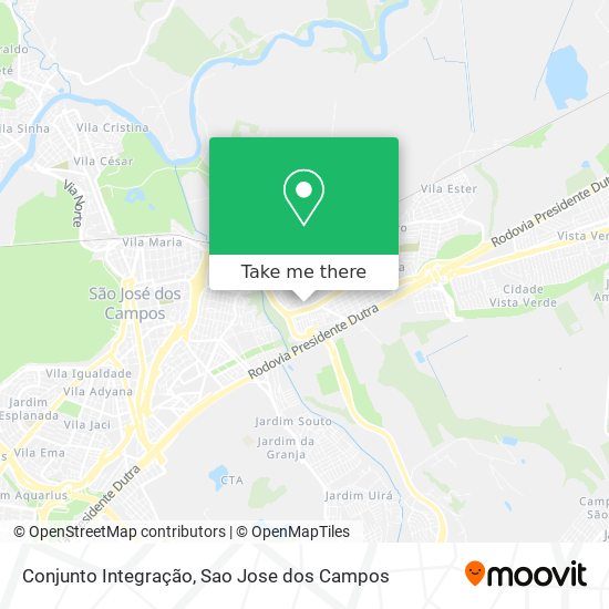 Mapa Conjunto Integração