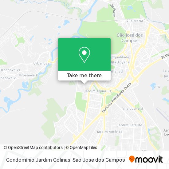 Condomínio Jardim Colinas map