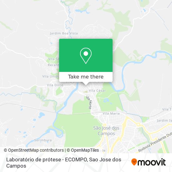 Laboratório de prótese - ECOMPO map