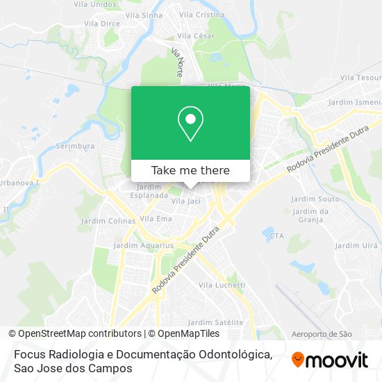 Mapa Focus Radiologia e Documentação Odontológica