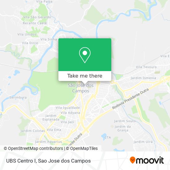UBS Centro I map