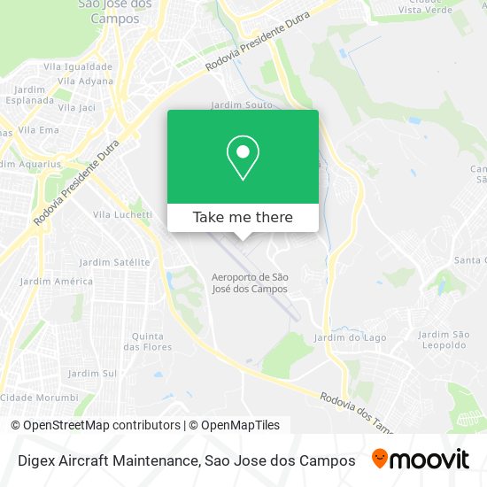Digex Aircraft Maintenance map