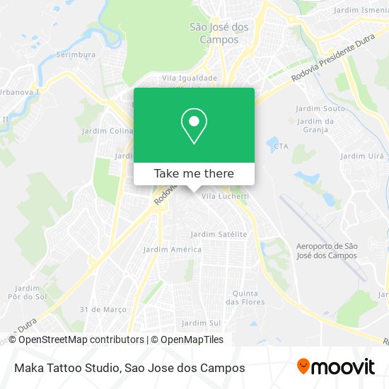 Maka Tattoo Studio map