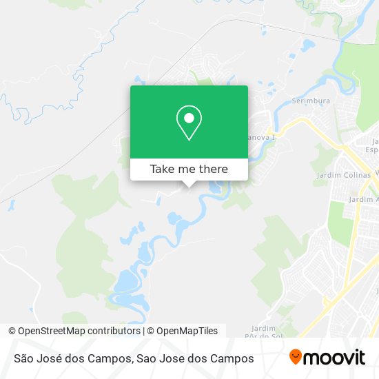São José dos Campos map