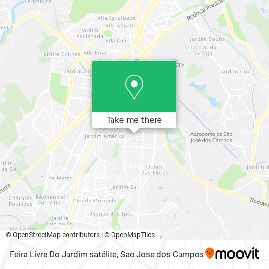 Feira Livre Do Jardim satélite map