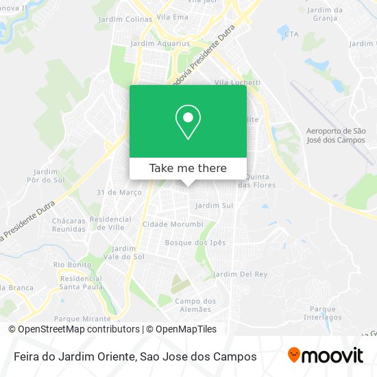 Feira do Jardim Oriente map