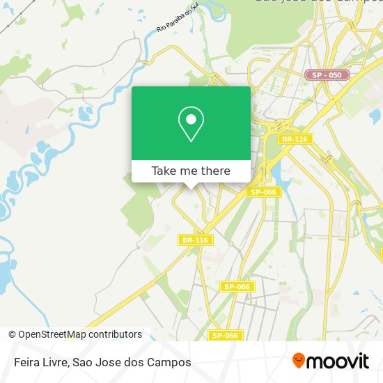 Feira Livre map