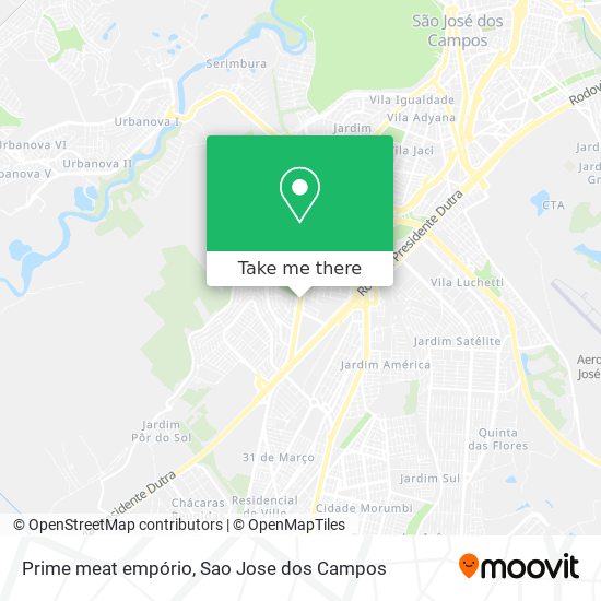 Prime meat empório map