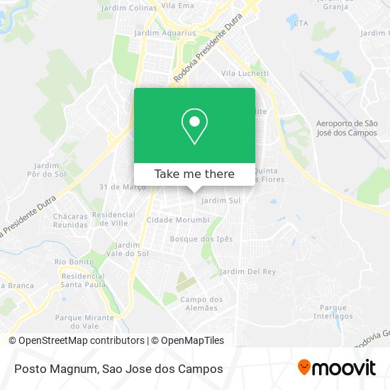 Posto Magnum map