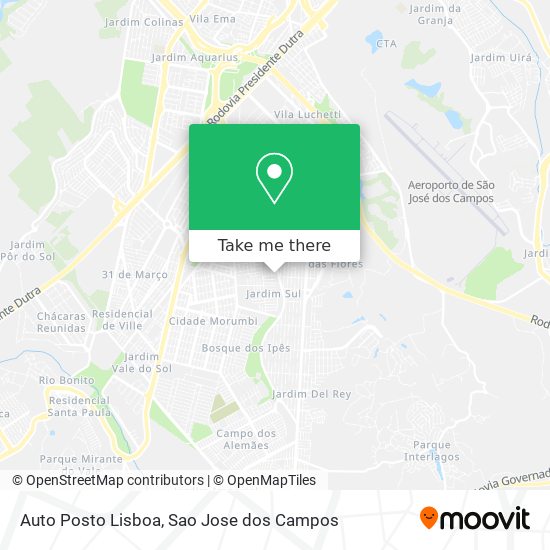 Auto Posto Lisboa map
