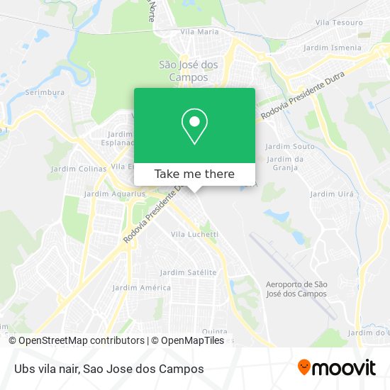 Ubs vila nair map