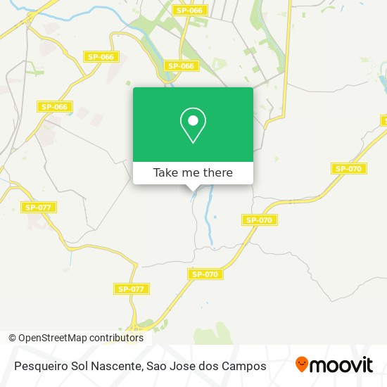 Pesqueiro Sol Nascente map