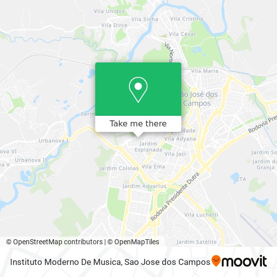 Instituto Moderno De Musica map