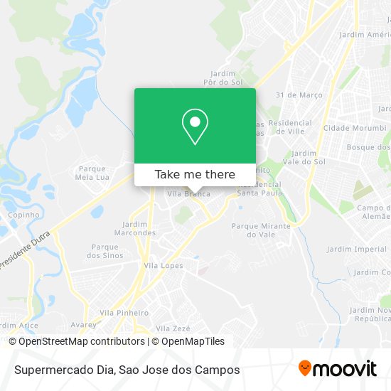 Supermercado Dia map