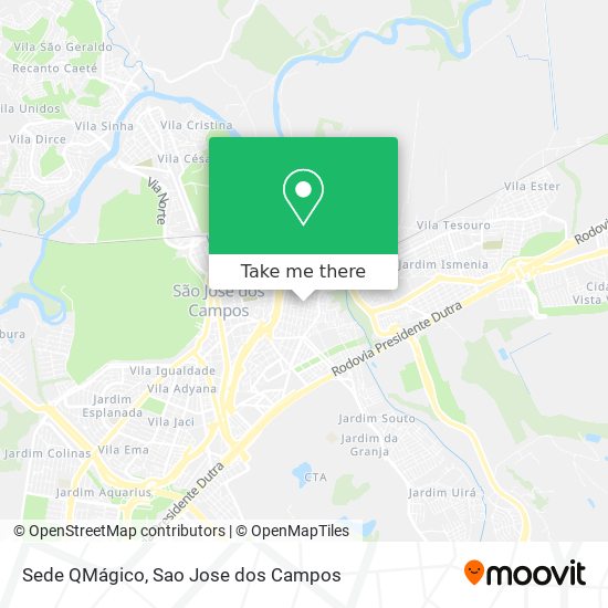 Sede QMágico map