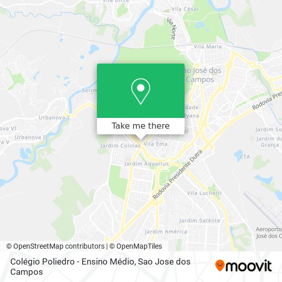 Colégio Poliedro - Ensino Médio map