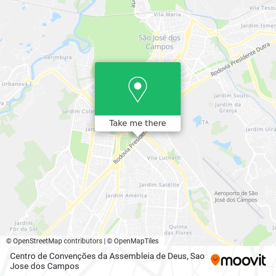 Centro de Convenções da Assembleia de Deus map