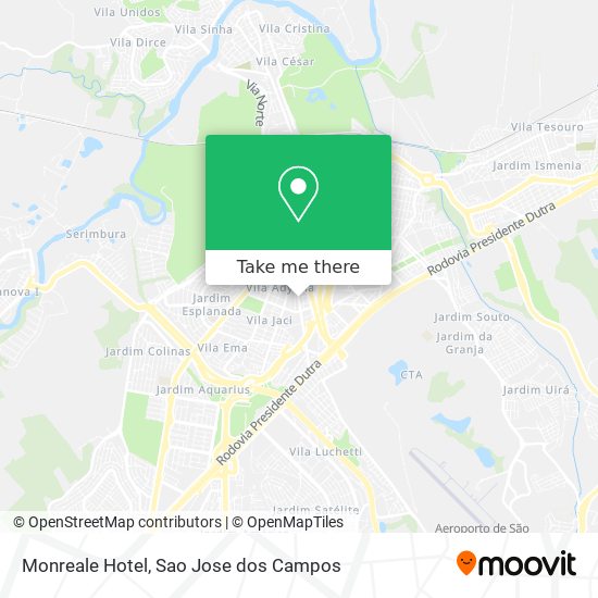 Monreale Hotel map