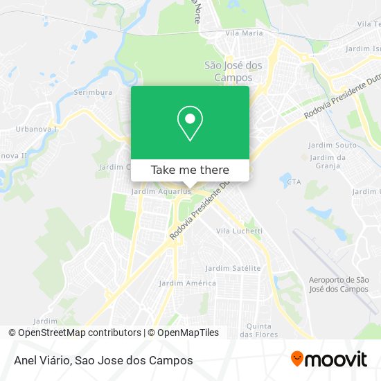 Anel Viário map