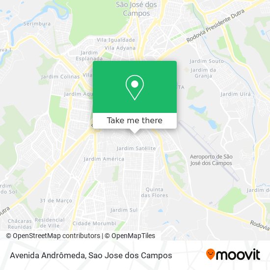 Avenida Andrômeda map