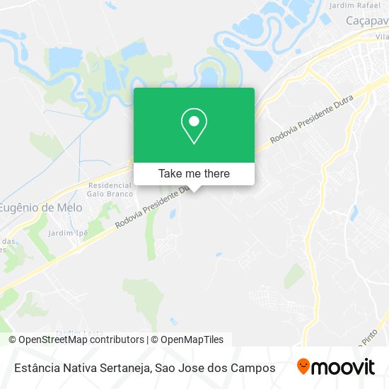 Estância Nativa Sertaneja map