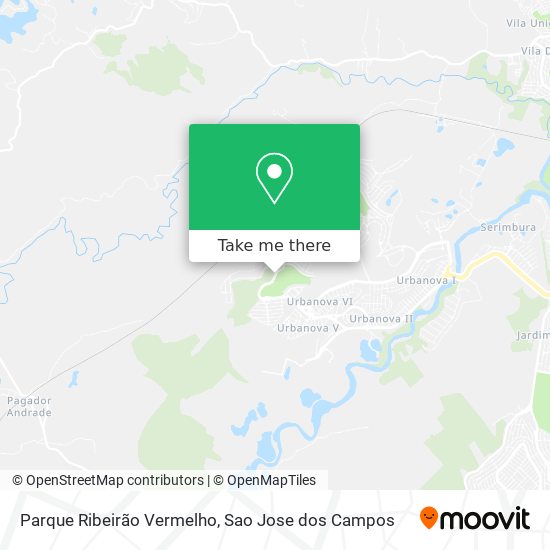 Parque Ribeirão Vermelho map