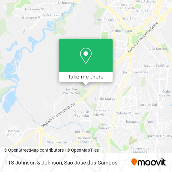 ITS Johnson & Johnson map