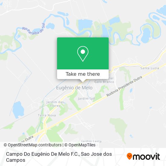 Campo Do Eugênio De Melo F.C. map