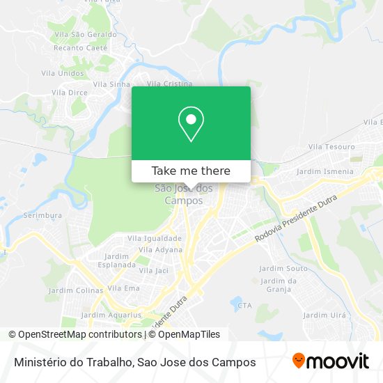 Mapa Ministério do Trabalho