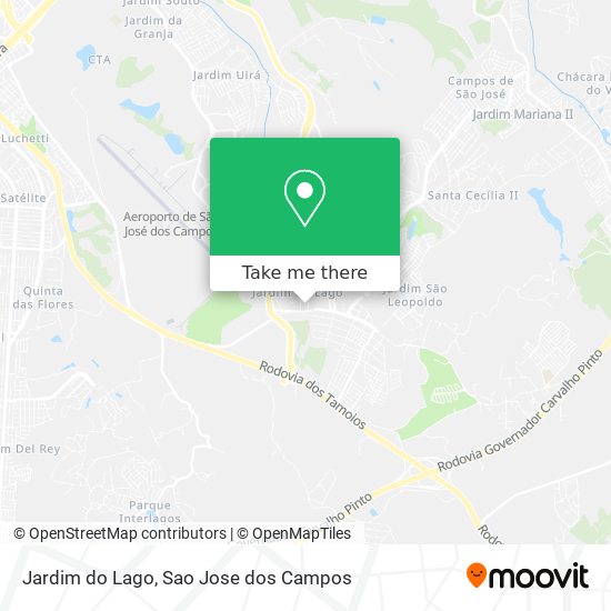 Jardim do Lago map