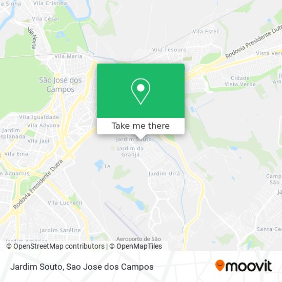 Jardim Souto map