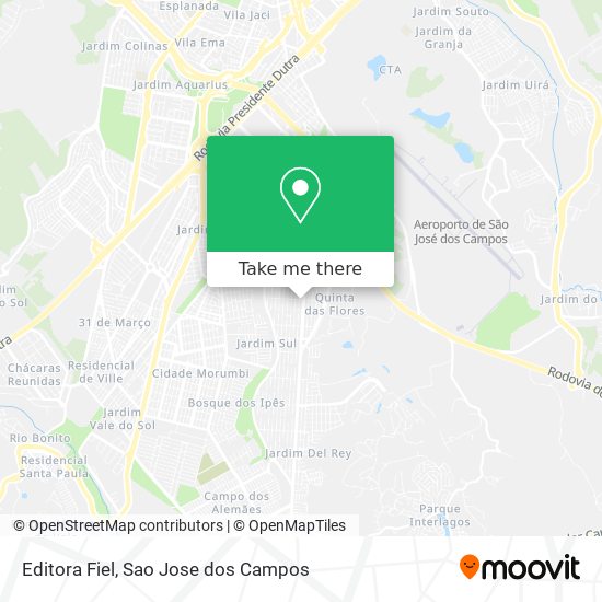 Editora Fiel map