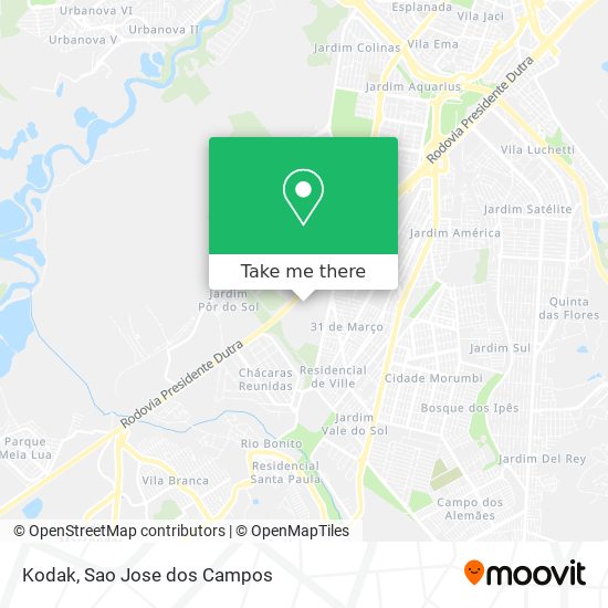 Kodak map