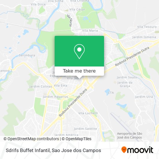 Sdrifs Buffet Infantil map