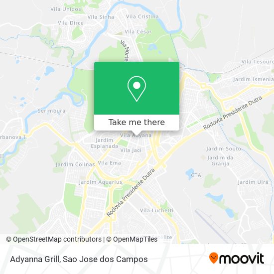 Adyanna Grill map