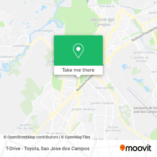 T-Drive - Toyota map