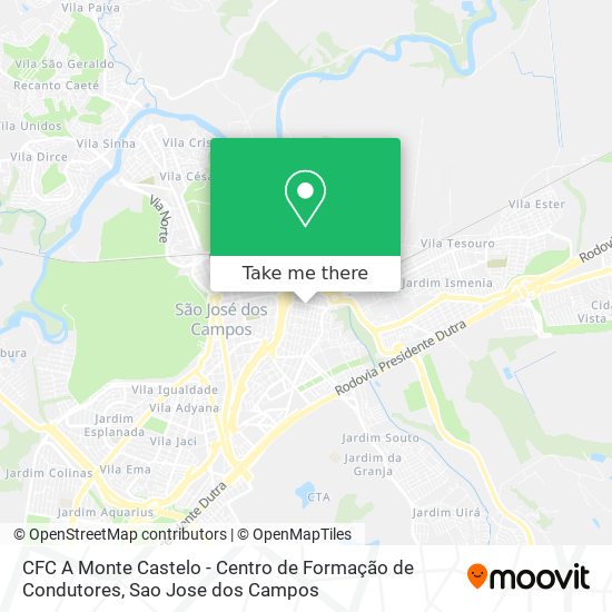 CFC  A  Monte Castelo - Centro de Formação de Condutores map