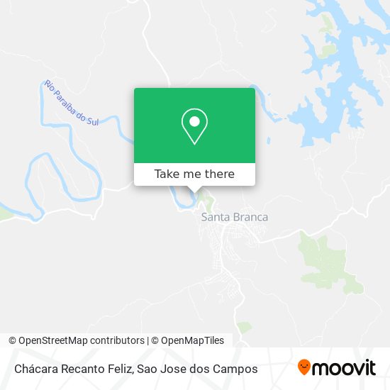 Chácara Recanto Feliz map