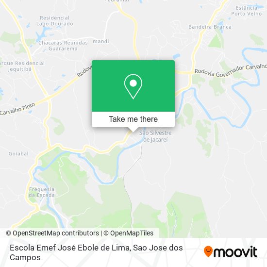 Escola Emef José Ebole de Lima map